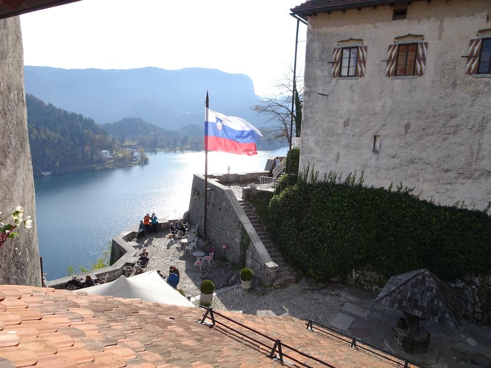 View from Bled Castle, Slovenia