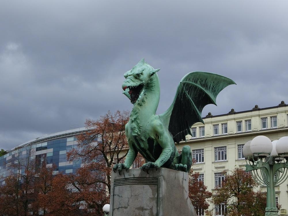 Dragon Bridge Ljubljana, Slovenia