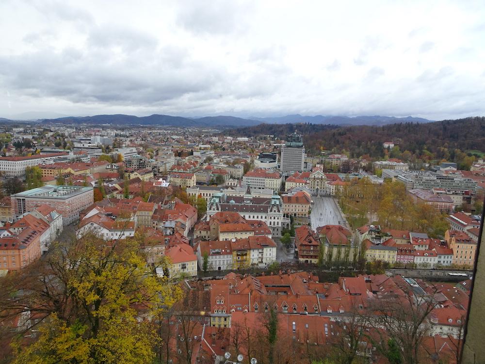 View from Ljubljana Castle, Slovenia