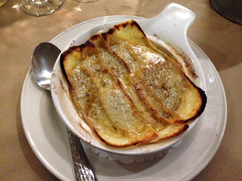 French Onion Soup-Lapin Saute