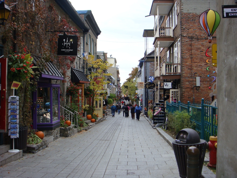 Rue Petit Champlain Quebec City