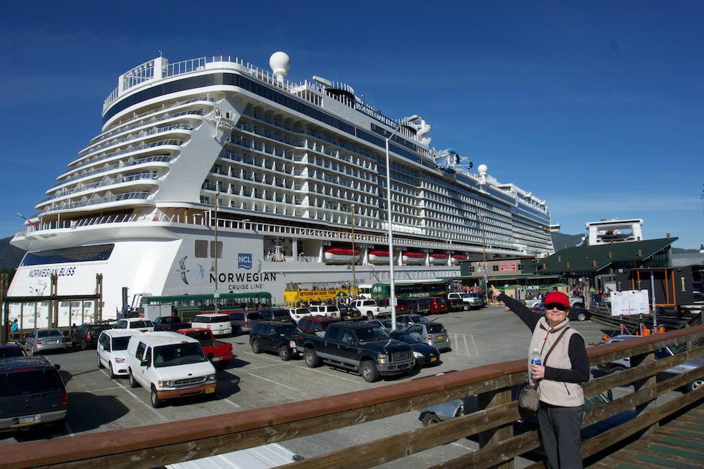 Norwegian Bliss in Ketchikan, Alaska