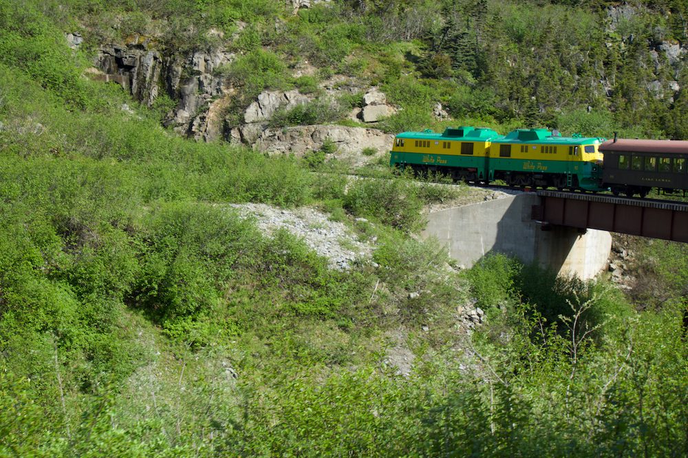 Alaska White Pass Rail Train Excursion