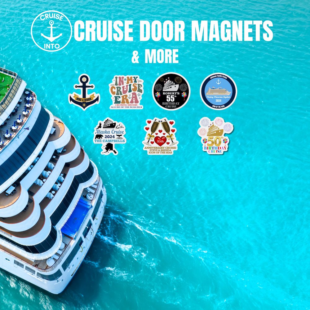 Cruise Into Cruise Door Magnets